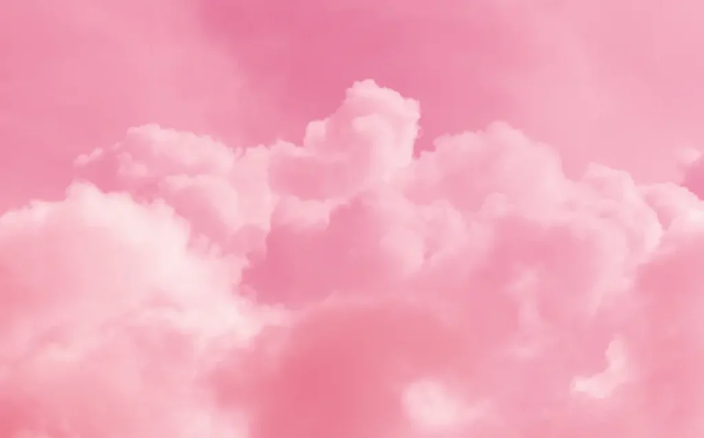pink clouds