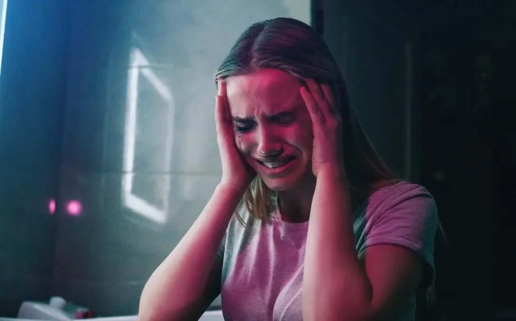 woman experiencing emotional challenges